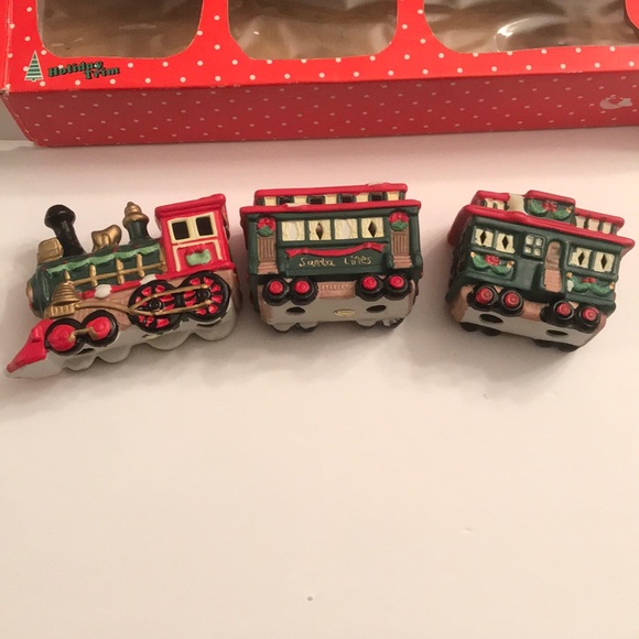 3Piece Porcelain Train Set - Picture 1 of 15